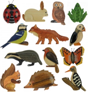 5043W : Wildlife Magnets (Pack Size 36) Price Breaks Available